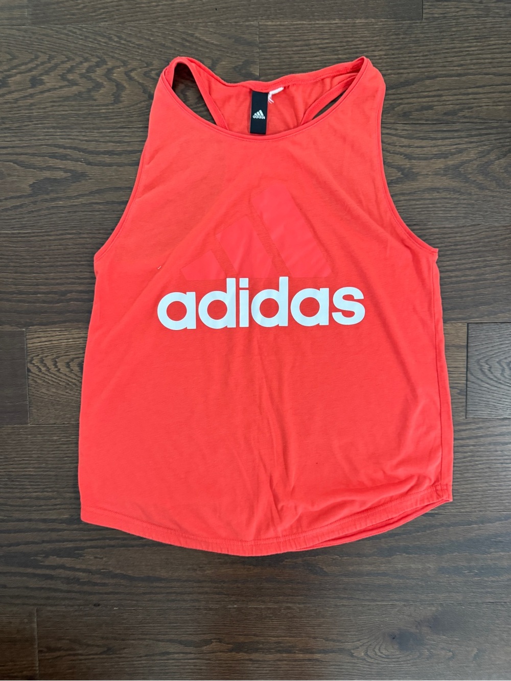 adidas Women’s Coral Racerback Logo Tank Top